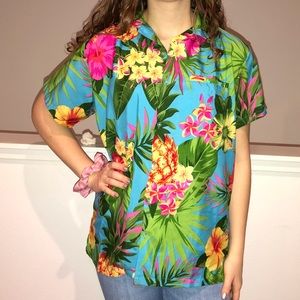 Hawaiian button-down